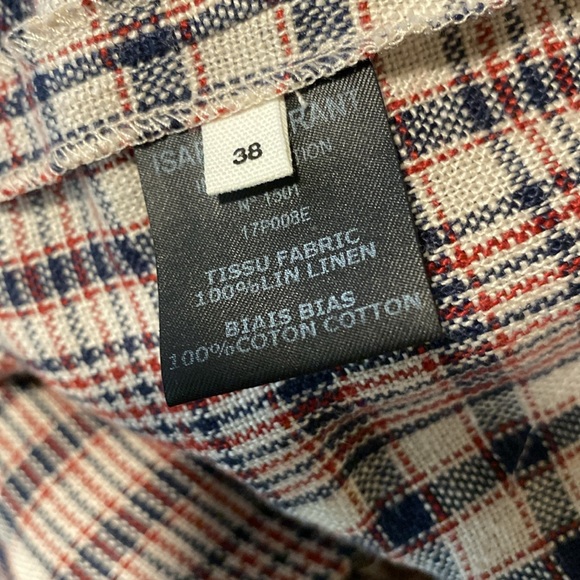 Plaid Isabel Marant Mini Skirt - Picture 3 of 3